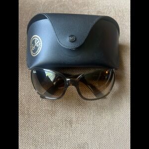 RAY-BAN 710/51 - Havana - Crystal Brown Gradient Women’s Sunglasses with case